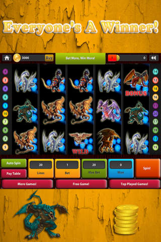 Dragon Slots - New Era Monopoly Slot Machine Game in Las Vegas City XP LT Free screenshot 3