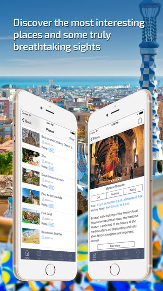 免費下載旅遊APP|Barcelona Travel Guide & offline city map app開箱文|APP開箱王