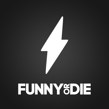 Funny Or Die News Flash. Real News. Real Funny. LOGO-APP點子