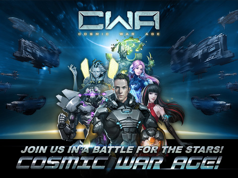 【免費遊戲App】Cosmic War Age-APP點子