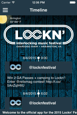 Lockn Festival 2015 screenshot 2