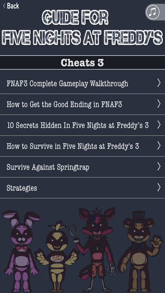 免費下載商業APP|Full Guide for FNAF 2 & FNAF 3 - Crafty Guide With Cheats for FNAF and The Best Tricks & Tips!!! app開箱文|APP開箱王