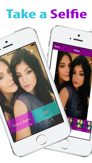 Selfie Photo Editor: Edit Your Own Photography and Share for Facebook Twitter Instagram with friends