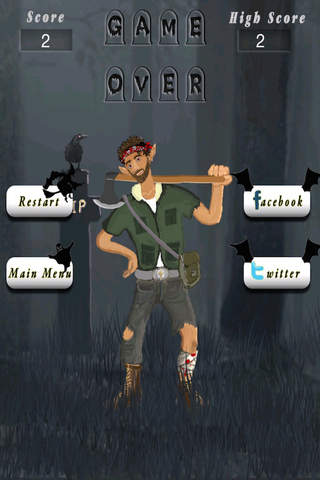 Graveyard Timber Man - Cut Your Trees on Halloween Spooky Style Paid screenshot 4