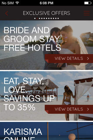 Karisma Hotels and Resorts screenshot 2