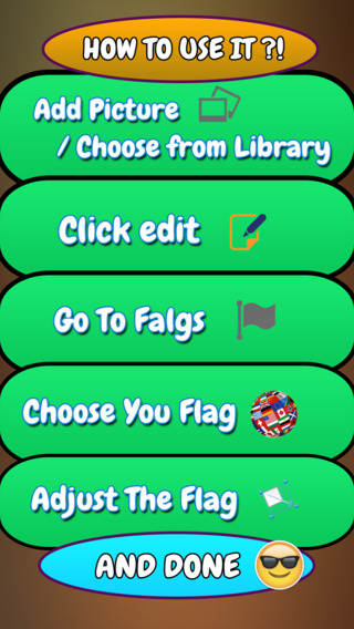 Picture Flag - Change Your Profile Picture To Your Country Flag or rainbow photo filter