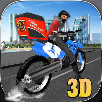 Pizza Delivery Bike Rider simulator 3D 遊戲 App LOGO-APP開箱王