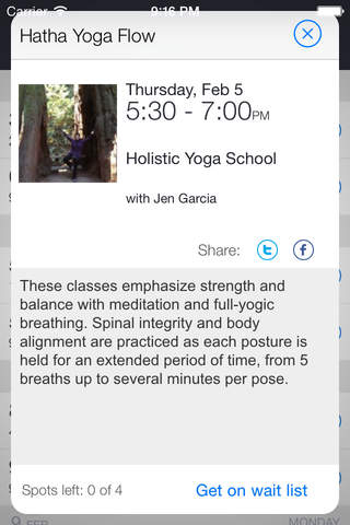 Holistic Yoga School & Studio screenshot 2