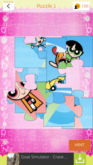 Jigsaw Puzzles for PowerPuff Girls