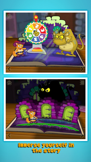 【免費書籍App】Grimm's Puss in Boots ~ 3D Interactive Pop-up Book-APP點子