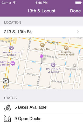 Real Time Indego - Philly Bike Share Map and Availability screenshot 3