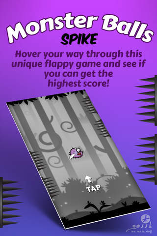 Flappy Bonuce - Don't Touch the Spikes screenshot 3