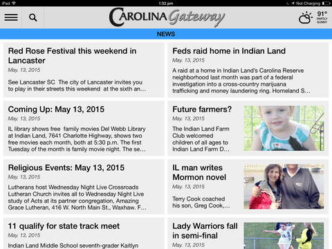 【免費新聞App】Carolina Gateway-APP點子