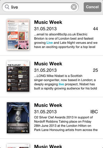 Music Week screenshot 4