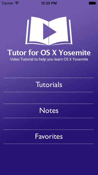 Tutor for OS X Yosemite