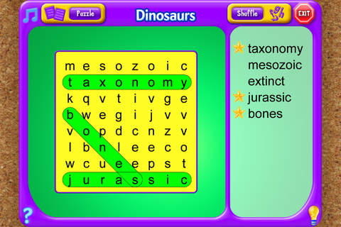 Word Search - An Educational Game from School Zone screenshot 3