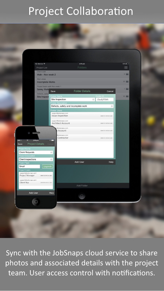 【免費商業App】JobSnaps - Job site photo inspection reporting management and distribution-APP點子