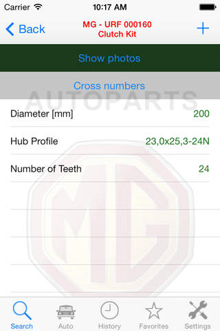 Autoparts for MG screenshot 3