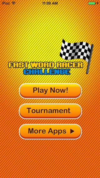 Fast Word Racer Challenge Pro