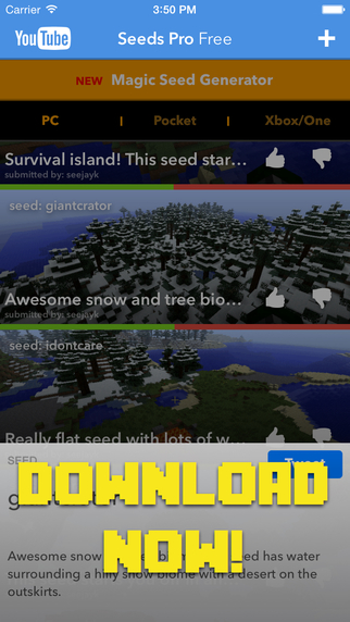 【免費工具App】Seeds Pro Free for Minecraft-APP點子