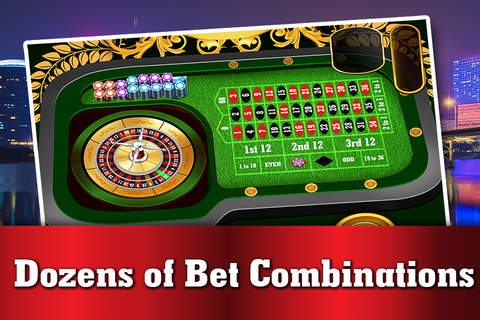 Macau Roulette Table PRO - Live Gambling and Betting Casino Game screenshot 2
