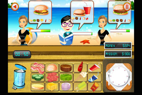Burger Restaurant in Beach screenshot 2