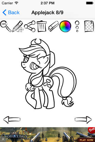 Let's Draw  My Little Pony Edition screenshot 4