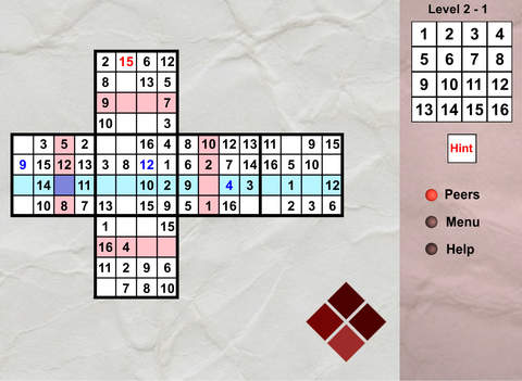 Sudocube - 3D sudoku cube for iPad screenshot 2
