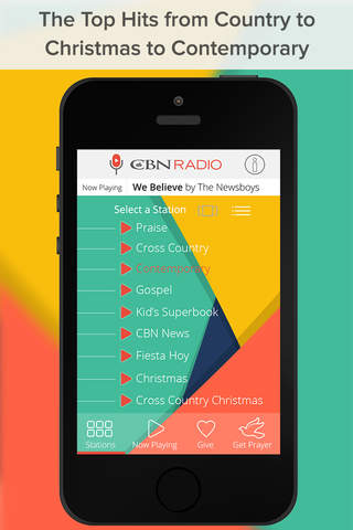 CBN Radio - Christian Music screenshot 2