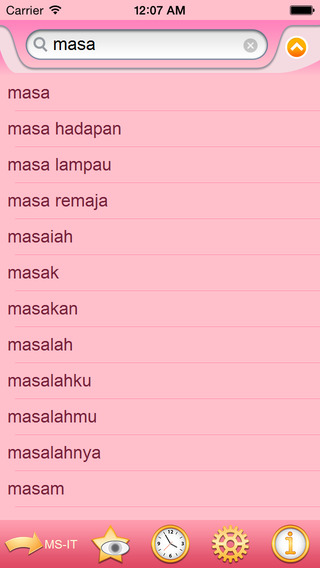 Italian Malay dictionary