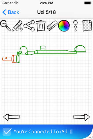 Learn How To Draw : Guns And Pistols screenshot 3