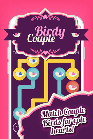 Birdy Couple | Connect the lovers birds screenshot 2
