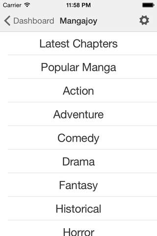 Manga Reader Plus screenshot 2