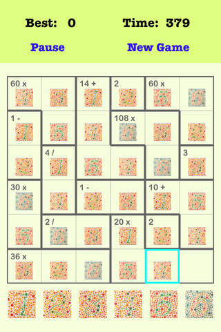 Are You Clever? Color Blind 6X6 Puzzle Pro screenshot 3