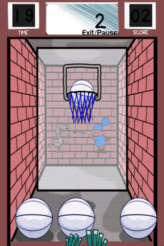 Dropshots: Doodle Basketball Throw Pro screenshot 3