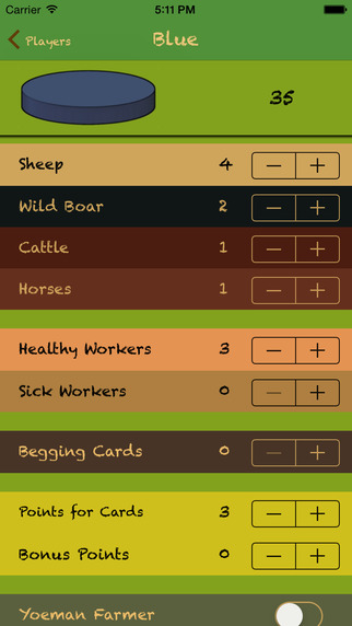 免費下載遊戲APP|Yeoman - Agricola scoring; quick and easy app開箱文|APP開箱王