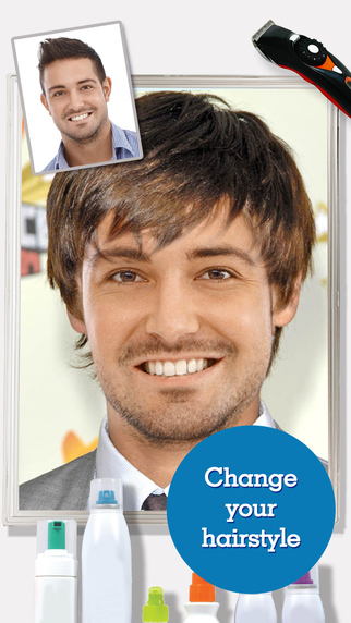 【免費攝影App】FACEinHOLE Hairstyles for Men - How do you want to look today?-APP點子