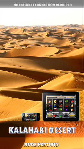 AAA Kalahari Desert Slots - FREE Slot Game Casino Bundle of Vegas Classic Machines