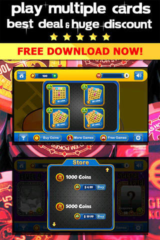 BINGO DECK - Play Online Casino and Number Card Game for FREE ! screenshot 3