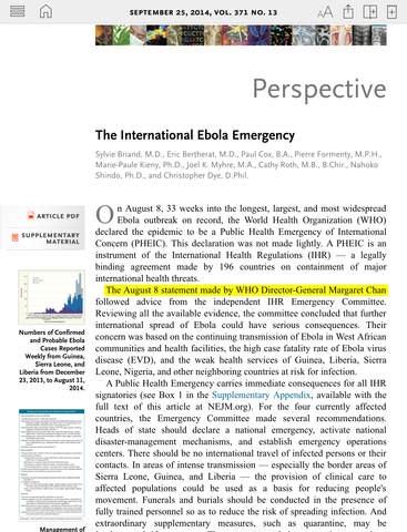 【免費醫療App】NEJM iPad Edition-APP點子