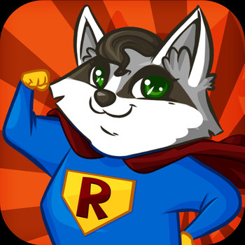 Raccoon Superhero Salon CROWN 遊戲 App LOGO-APP開箱王