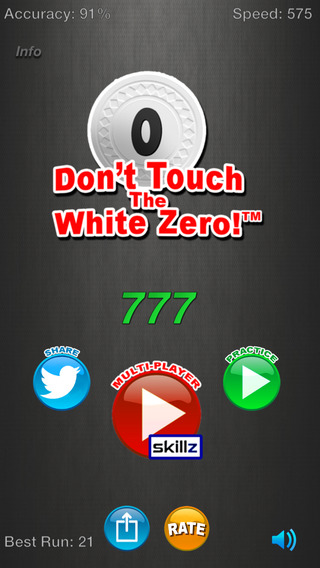 Don't Touch The White Zero: Real Cash Tournaments