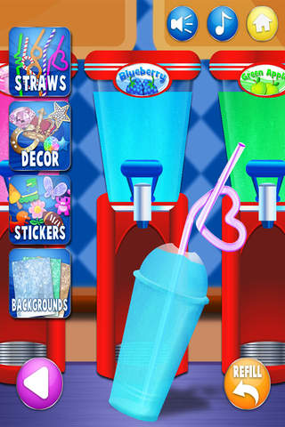 Frozen Slushies - Ice Summer Dessert Games screenshot 3