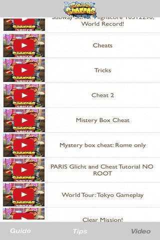 Cheats & Tips, Video & Guide for Subway Surfers Game screenshot 3