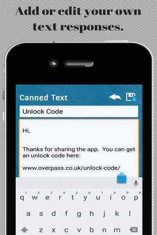 Canned Text: Canned Responses in an easy Clipboard Manager screenshot 4
