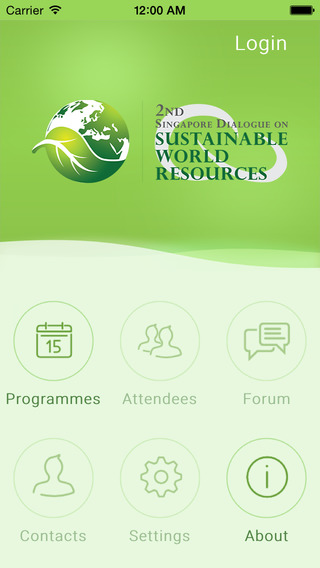 免費下載商業APP|Singapore Dialogue on Sustainable World Resources (SWR) Conference App app開箱文|APP開箱王