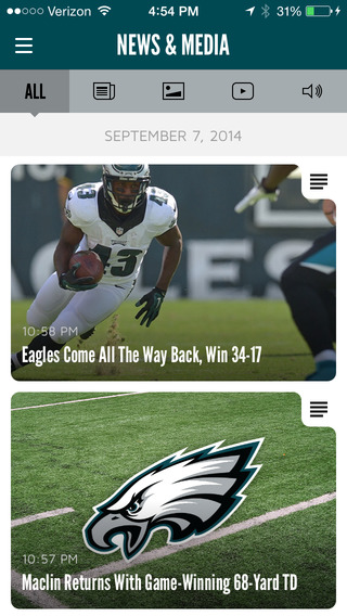 【免費運動App】Philadelphia Eagles-APP點子