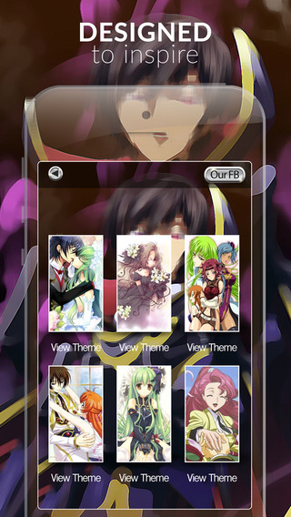 Manga Anime Gallery - HD Retina Wallpaper Themes and Backgrounds in Code Geass Edition Style