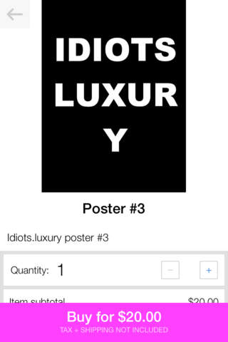 Idiots.luxury screenshot 3