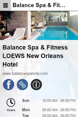 Balance Spa & Fitness at LOEWS New Orleans Hotel screenshot 2